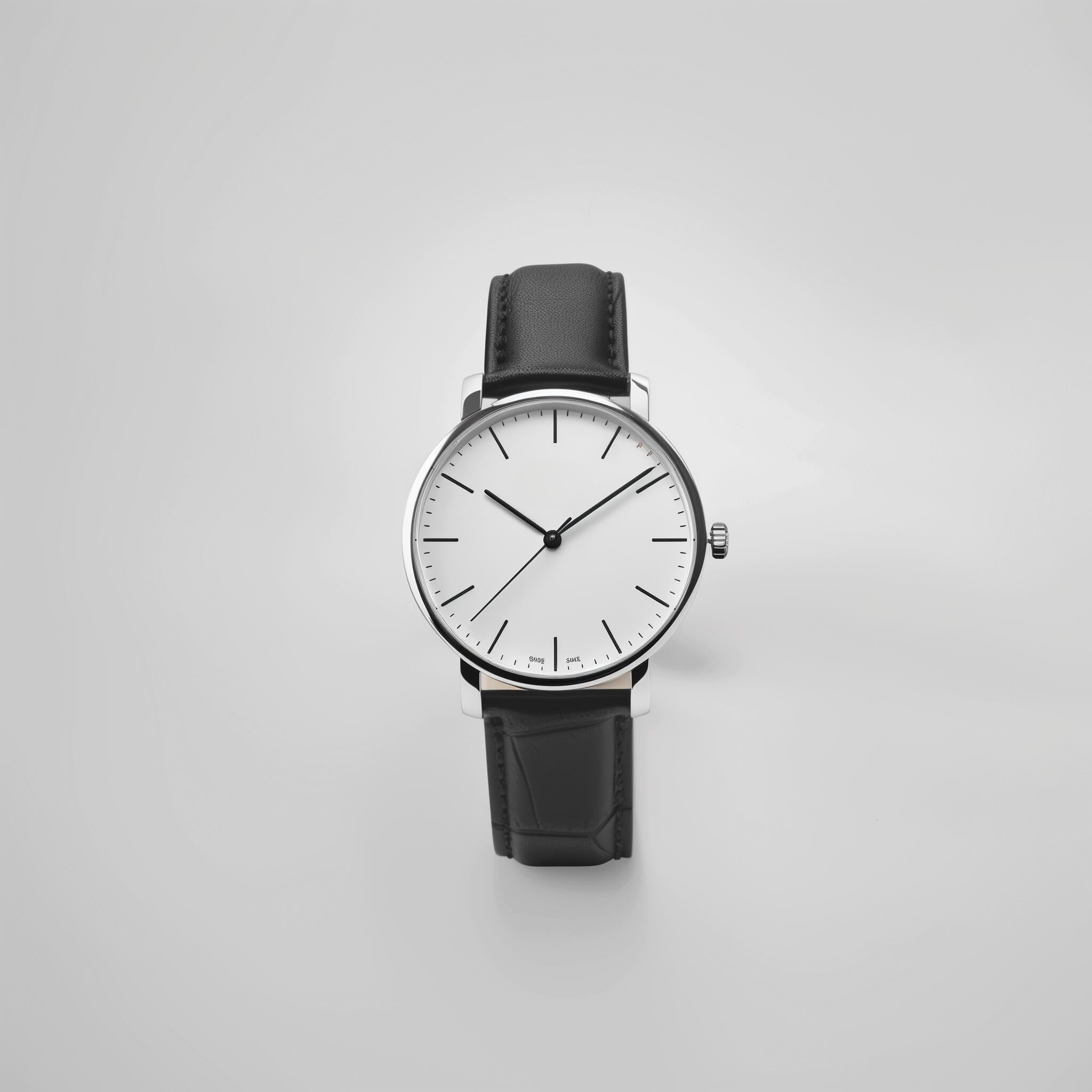 Montre en cuivre noir